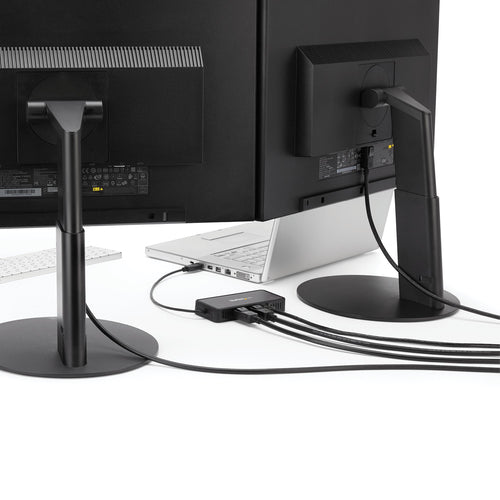 Startech USB 3.0 Mini 4K Dock, Dual Display, Dp(2), Rj45, USB Powered, 3Yr