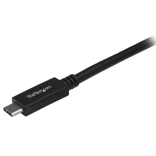 Startech 1M Usb-C 3.0 Cable, TB 3 Compatible, Black, 2Yr