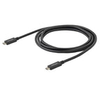 Startech 50Cm Usb-C 3.1 Cable, TB 3 Compatible, Black, 2Yr