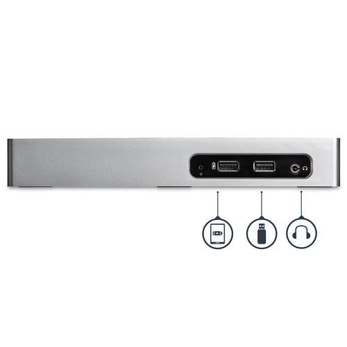 Startech USB 3.0 Dock, Dual Display, Hdmi, Dvi, Usb(6), Rj45, 3Yr
