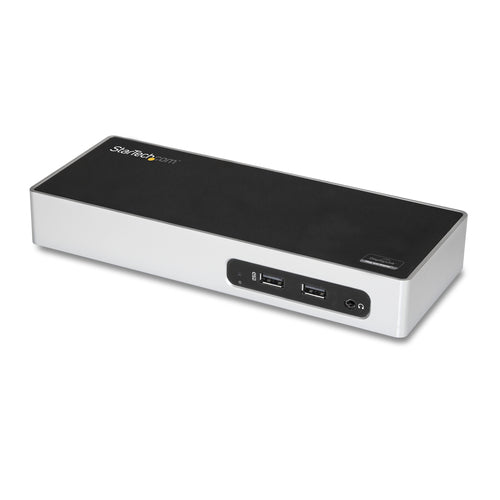 Startech USB 3.0 Dock, Dual Display, Hdmi, Dvi, Usb(6), Rj45, 3Yr