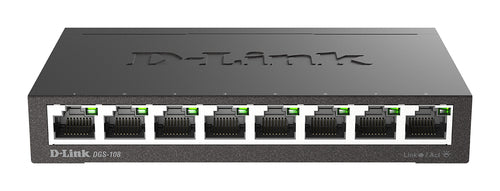 D-Link 8-Port Gigabit Desktop Switch (Metal Housing)