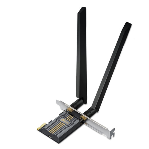 Tp-Link Archer Be6500 Bluetooth 5.4 Wi-Fi 7 Tri-Band Pcie Adapter, 3Yr