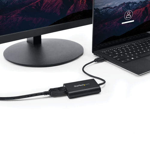 Startech USB 3.0 To Dp Adapter, 4K, USB Power, Windows Compatibility, 3Yr