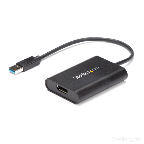 Startech USB 3.0 To Dp Adapter, 4K, USB Power, Windows Compatibility, 3Yr