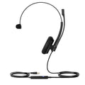 Yealink Wired (Uh34-Lite) Ms Mono Headset, Noise Cancelling Mic, Foam Cushion, Usb-A