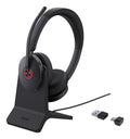 Yealink Wireless (Bh74) Uc Stereo Bt Anc Headset, Chargestand, Bt51, Black, C To A Adapter