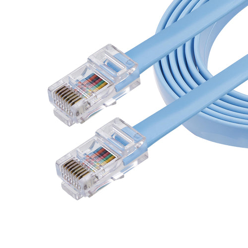 Startech 1.8 M Cisco Console Rollover Cable - Rj45 M/M Blue Ltw
