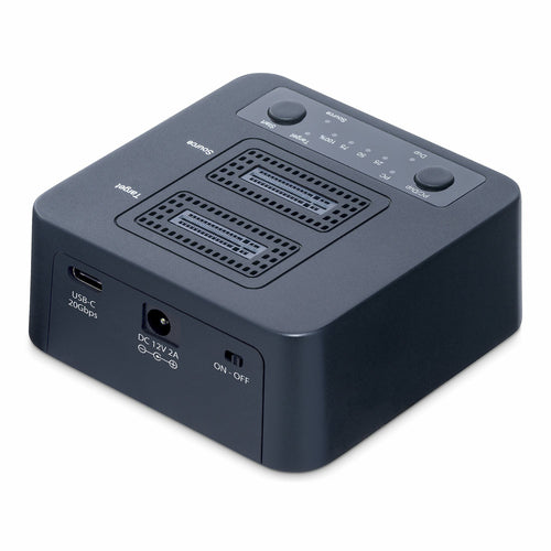 Startech 1:1 M.2 Nvme Drive Duplicator, Standalone M.2 SSD Cloner/Copier Up To 90Gbpm, USB