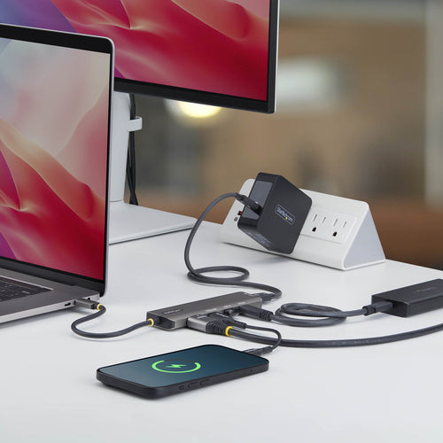 Startech 4-Port Usb-A Hub, 5Gbps, 24W Power Adapter Included, 2 Yr