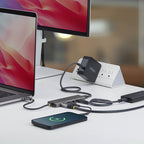 Startech 4-Port Usb-A Hub, 5Gbps, 24W Power Adapter Included, 2 Yr