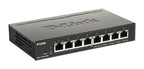 D-Link 8-Port Gigabit Smart Managed Switch With 8 Poe+ Ports (64W)