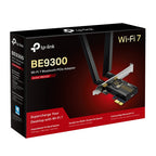 Tp-Link Archer Be9300 Bluetooth 5.4 Wi-Fi 7 Tri-Band Pcie Adapter, 3Yr