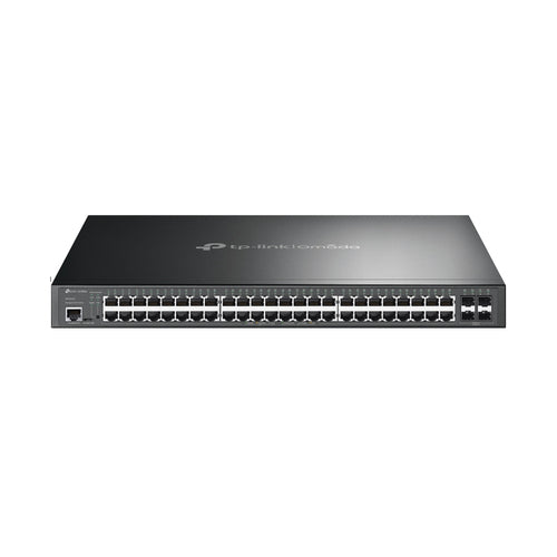 Tp-Link Omada 52-Port Managed Gigabit L2+ Rack Switch, Poe+(48), Sfp(4), 384W, 5Yr
