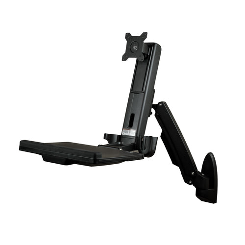 Startech Wall Mount Workstation Vesa Monitor - Adjustable Standing Desk 2Yr