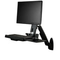 Startech Wall Mount Workstation Vesa Monitor - Adjustable Standing Desk 2Yr