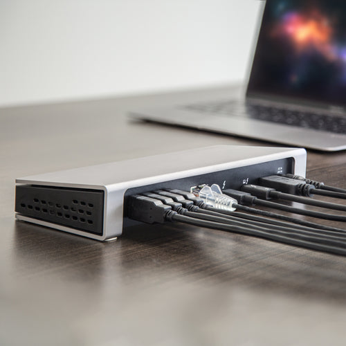 Startech T/Bolt3 4K Dock, Dual Display, Dp, Usb(5), Usb-C, Tb3, Rj45, 85W, Ac,3Yr