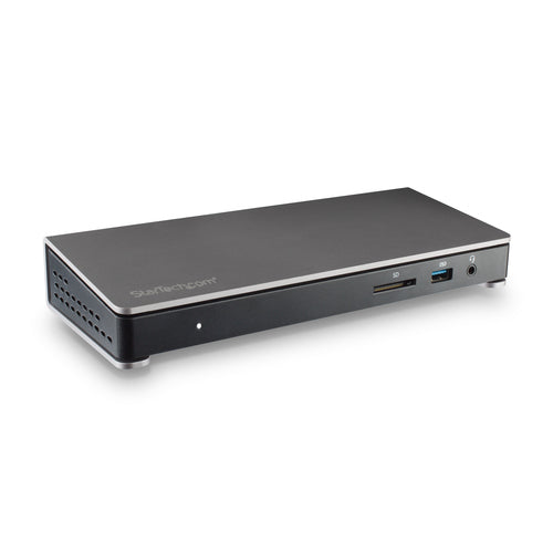 Startech T/Bolt3 4K Dock, Dual Display, Dp, Usb(5), Usb-C, Tb3, Rj45, 85W, Ac,3Yr