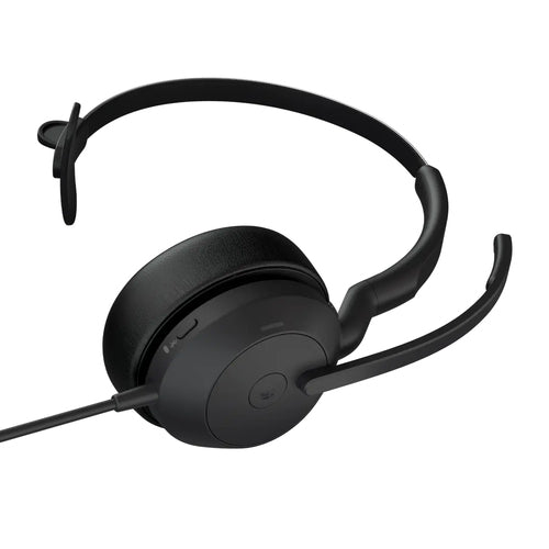 Jabra Evolve2 50 Corded Ms Mono Anc Headset, Usb-C/A With Bluetooth (Req USB Connection)