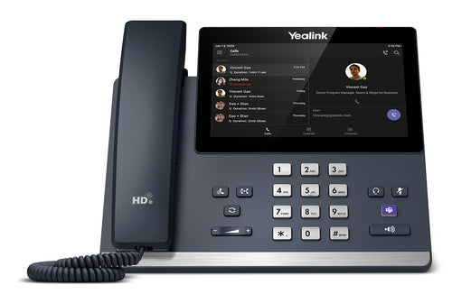 Yealink (Mp56) Desktop Phone With Handset, 7" Touch Screen, Ms Teams 2Nd Gen