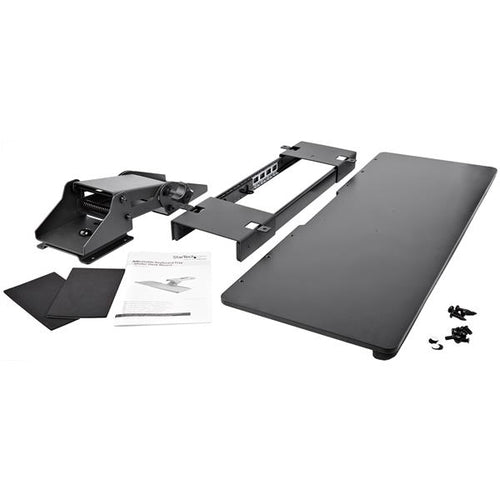 Startech Under Desk Keyboard Tray, Adjustable, Mount, 2Yr