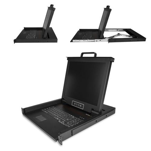 Startech 1 Port 1U VGA Kvm Console, 17" Lcd, Usb, Rackmount, 2Yr