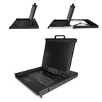 Startech 1 Port 1U VGA Kvm Console, 17" Lcd, Usb, Rackmount, 2Yr