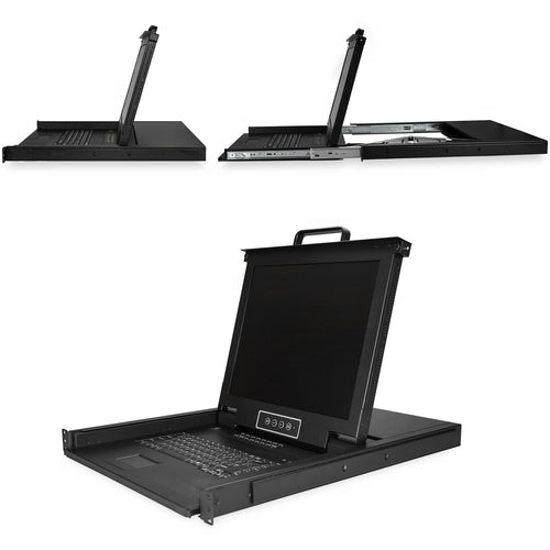 Startech 16 Port 1U VGA Kvm Console, 17" Lcd, Usb, Rackmount, 2Yr
