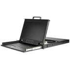 Startech 1 Port 1U VGA Kvm Console Hd - 17" LCD Vga, Rackmount Drawer W/Cables, 2Yr