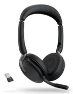 Jabra Wireless Evolve2 65 Flex Uc Stereo Bluetooth Headset + Link390A Bt, Usb-A