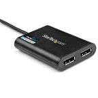 Startech USB To Dual Dp Adapter - 4K 60Hz
