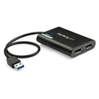 StarTech USB To Dual Dp Adapter, 4K 60Hz