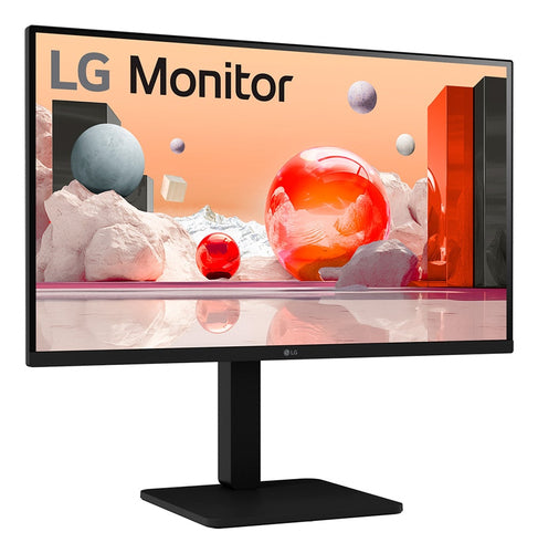 LG 27" (16:9) Fhd Ips, Hdmi, Dp, Usb, D-Sub, 100Hz, Spkr, H/Adj, Tilt, Vesa, 3Yr