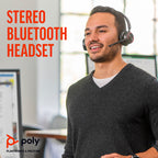 HP Poly Voyager 4320 Oth Wireless Ms Stereo Headset W/Charging Stand, Bt700 Dongle , Usb-C