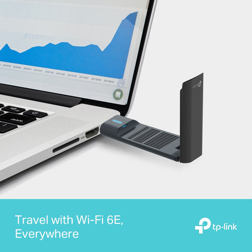 Tp-Link Archer Axe3000 Wi-Fi 6E Tri-Band USB 3.0 Adapter, High Gain, 3Yr