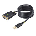 Startech 6.6Ft (2M) USB To Null Modem Serial Adapter Cable, Com Retention, Ftdi, Usb-A To