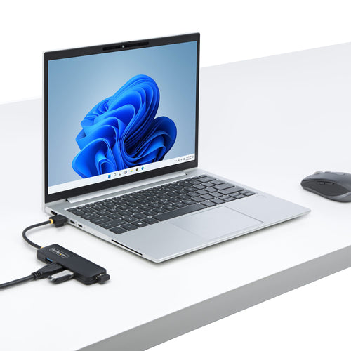 Startech 4-Port Usb-A Hub, 5Gbps, Bus Powered, Small Travel Mini Hub, 2 Yr