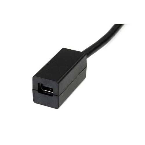Startech 6" Dp To Mdp Video Cable Adapter M/F, Ltw