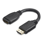 Startech 6In HDMI 2.0 Port Saver Cable - Gripping Connector - 4K 60Hz Ltw