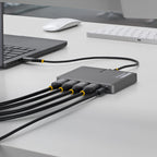 Startech Usb-C Quad-Monitor Workstation Adapter 4K 60Hz Hdmi, 3 Yr