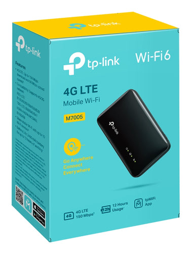 Tp-Link M7005 4G Lte Mobile Wi-Fi, 300Mbps, Sim Slot, 2400Mah, 3Yr