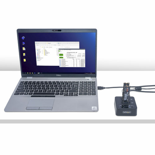 Startech 1:1 M.2 Nvme Drive Duplicator, Standalone M.2 SSD Cloner/Copier Up To 90Gbpm, USB