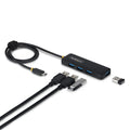 Startech 4-Port Usb-C Hub, 5Gbps, Usb-C To 4X Usb-A, Bus Powered, 2 Yr