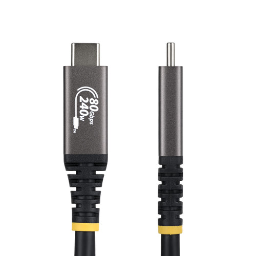 Startech 50Cm (1.6Ft) Usb4 Cable, Usb-If Certified Usb-C Cord, 80Gbps, Ltw