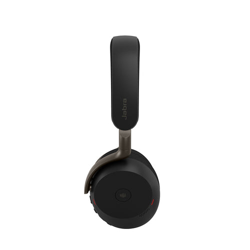 Jabra Wireless Evolve3 75 Ms Stereo Bluetooth Anc Headset, Link390A Bt, Usb-A, Black