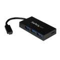 Startech 4 Port Usb-C Hub, Usb-C(1), Usb(3), 2Yr