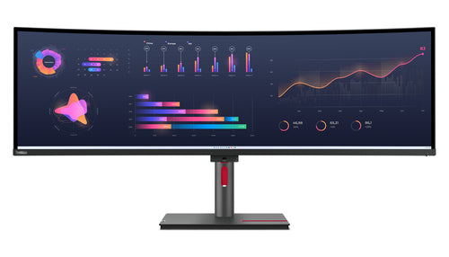 Lenovo P49W-30 49" Wled Ips Curve(32:9), Hdmi(2), Dp, Usb(4), Usbc, Tb(2), Lan, H/Adj, 3Yr