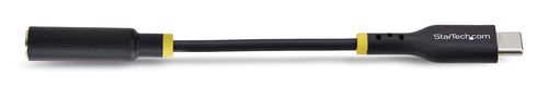 Startech Usb-C Audio Adapter To 3.5Mm Trrs Jack, Headphone Aux Dongle, 2 Yr