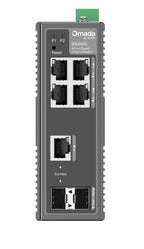 Tp-Link Omada 6-Prt Indus Managed Gigabit Switch, Gbe (4), Sfp Combo(1), Sfp(1), 5Yr