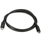 Startech 1M T/Bolt3 Cable, 20Gbps, 100W Pd, Black, 2Yr